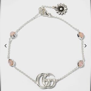 Brand new with tags GG Marmont Bracelet with Pink Resin
